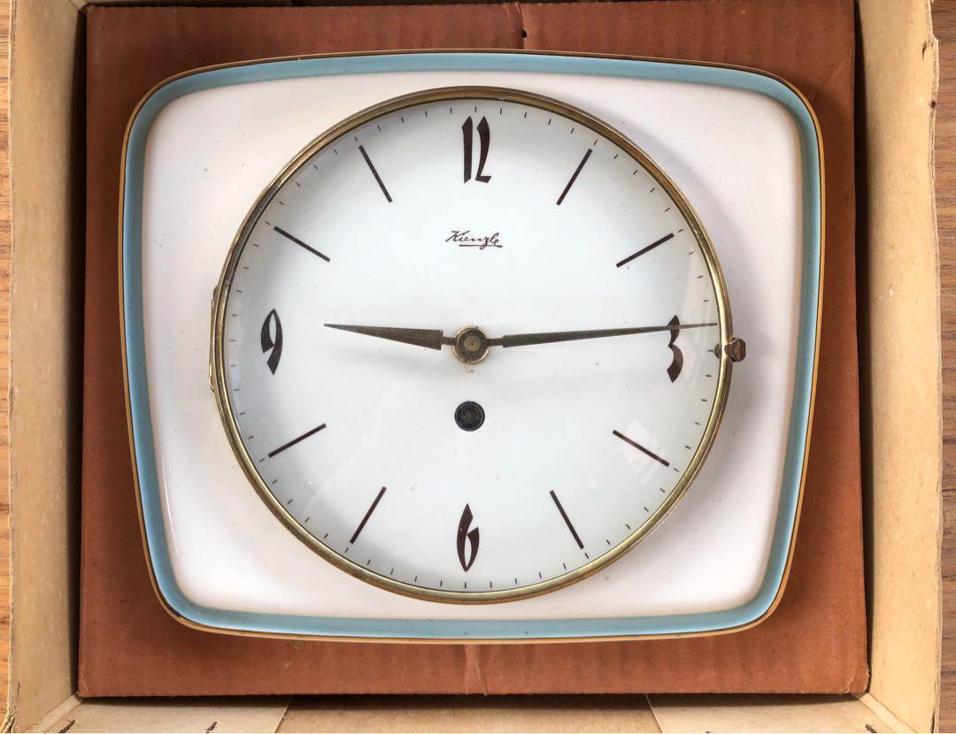 Vintage KIENZLE Wall Clock, Hobbies & Toys, Collectibles & Memorabilia