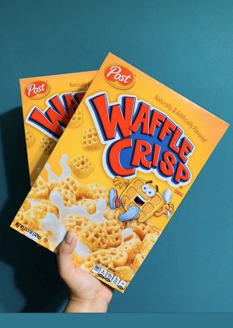 Waffle crisp cereal, Food & Drinks, Packaged & Instant Food on Carousell