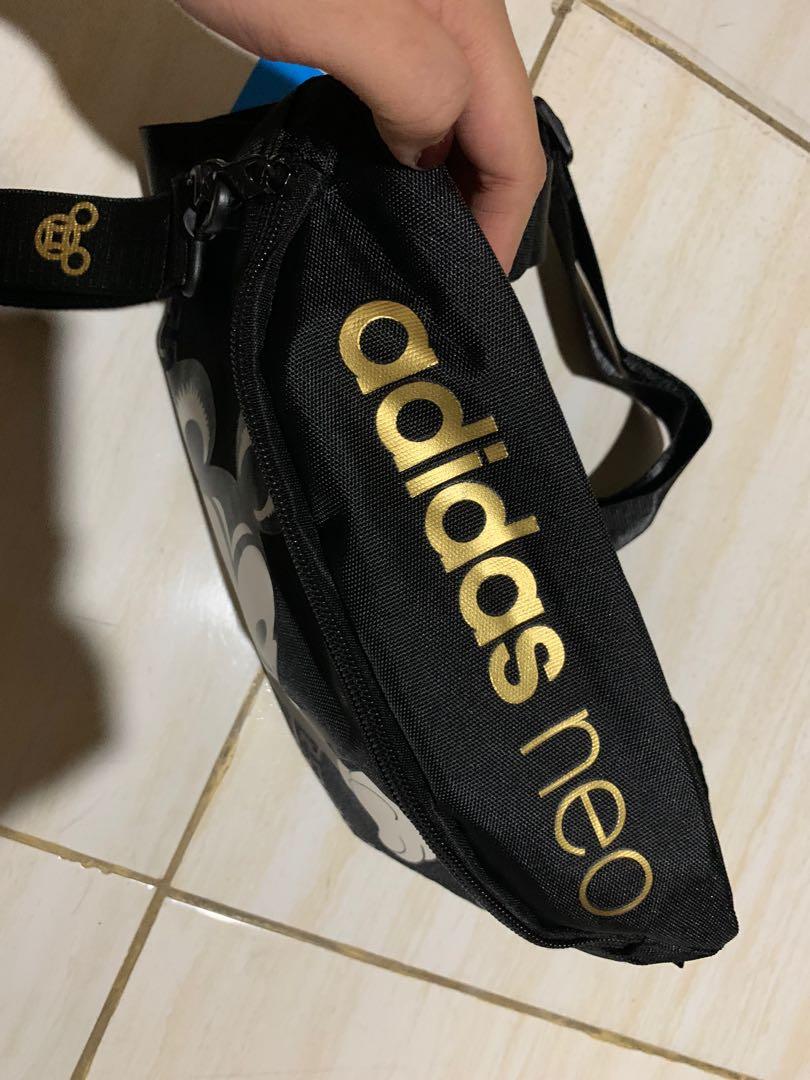 adidas neo waist bolsa x disney