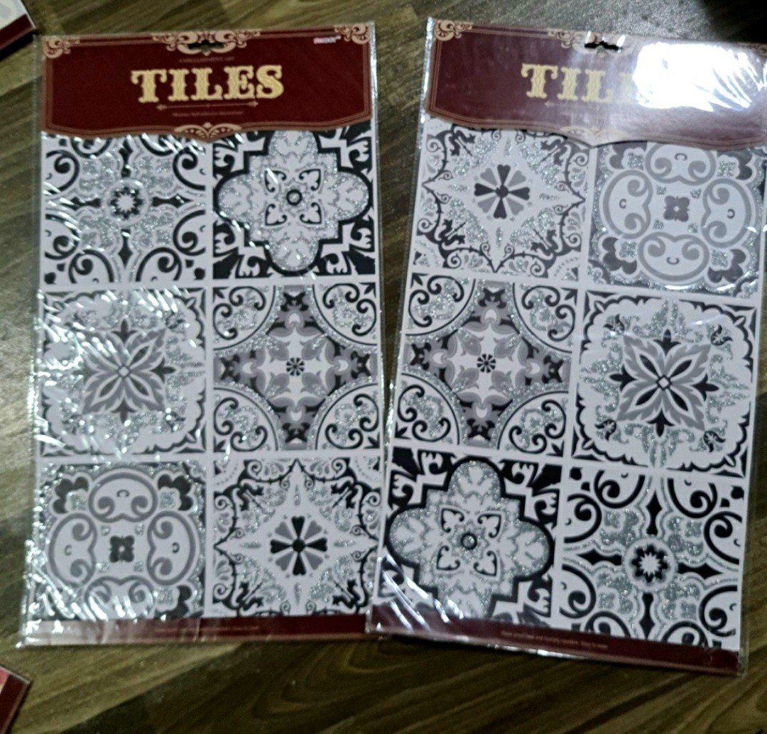 Decorative Module Tile Wall Tiles Design- Modular Self Adhesive, Furniture & Home Living, Home ...