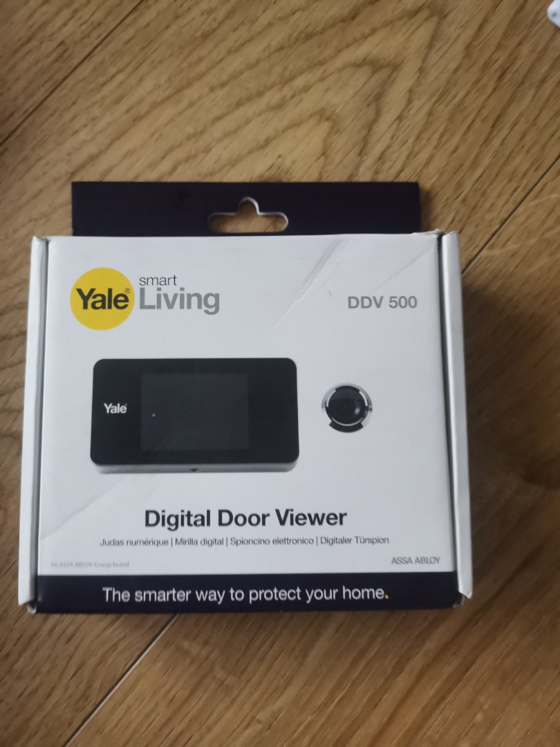 Yale smart living digital door viewer ddv500, Furniture & Home Living