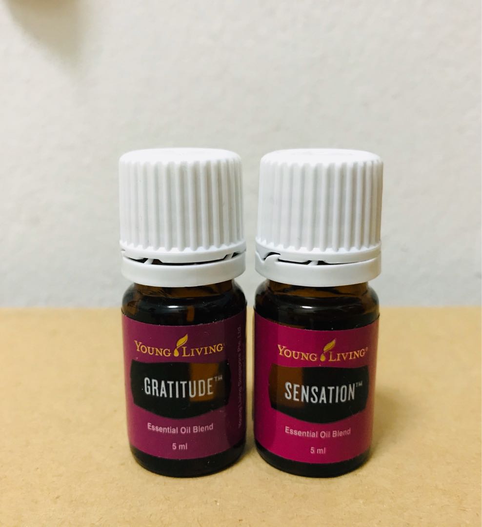 Yl Sensation And Gratitude Essential Oil 5ml Furniture Home Living Home Fragrance On Carousell