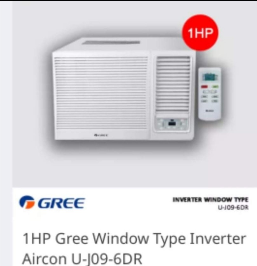 Gree inverter window type sale