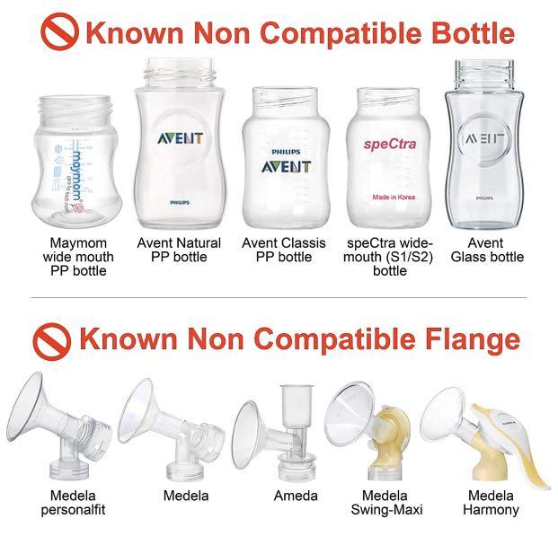 Compatible bottles for spectra s2 2025