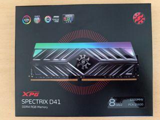 2x8gb XPG Spectrix D41 DDR4 3200mhz CL 16 RAM