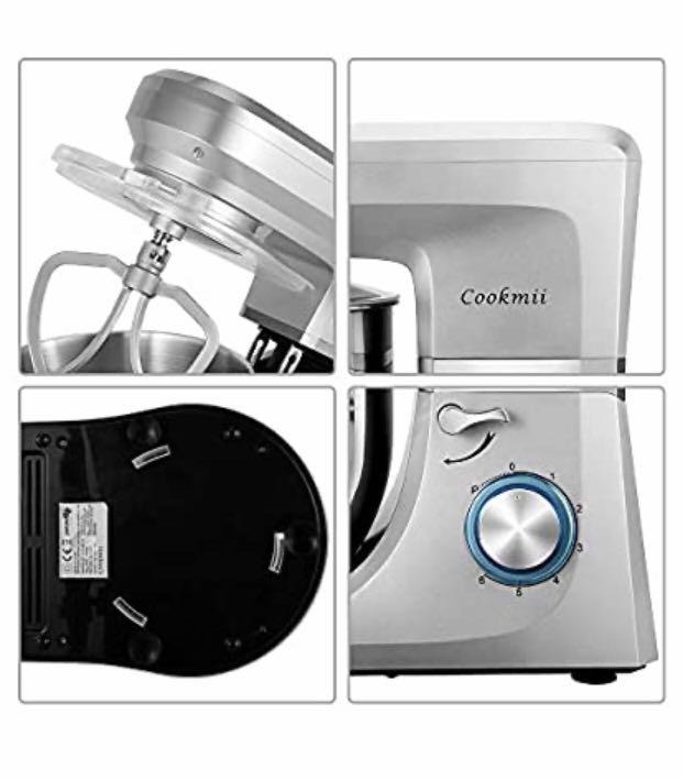 (35) Cookmii Stand Mixer, 1800W High Power Food Mixer, TiltHead