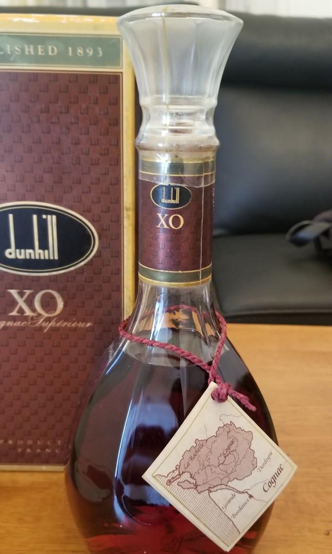60年代Dunhill XO Cognac Superior, 嘢食& 嘢飲, 酒精飲料- Carousell