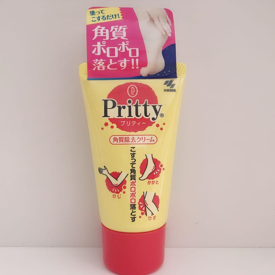 日本小林製藥pritty 去角質磨砂膏70g 包郵 美容 化妝品 健康及美容 皮膚護理 面部 面部護理on Carousell