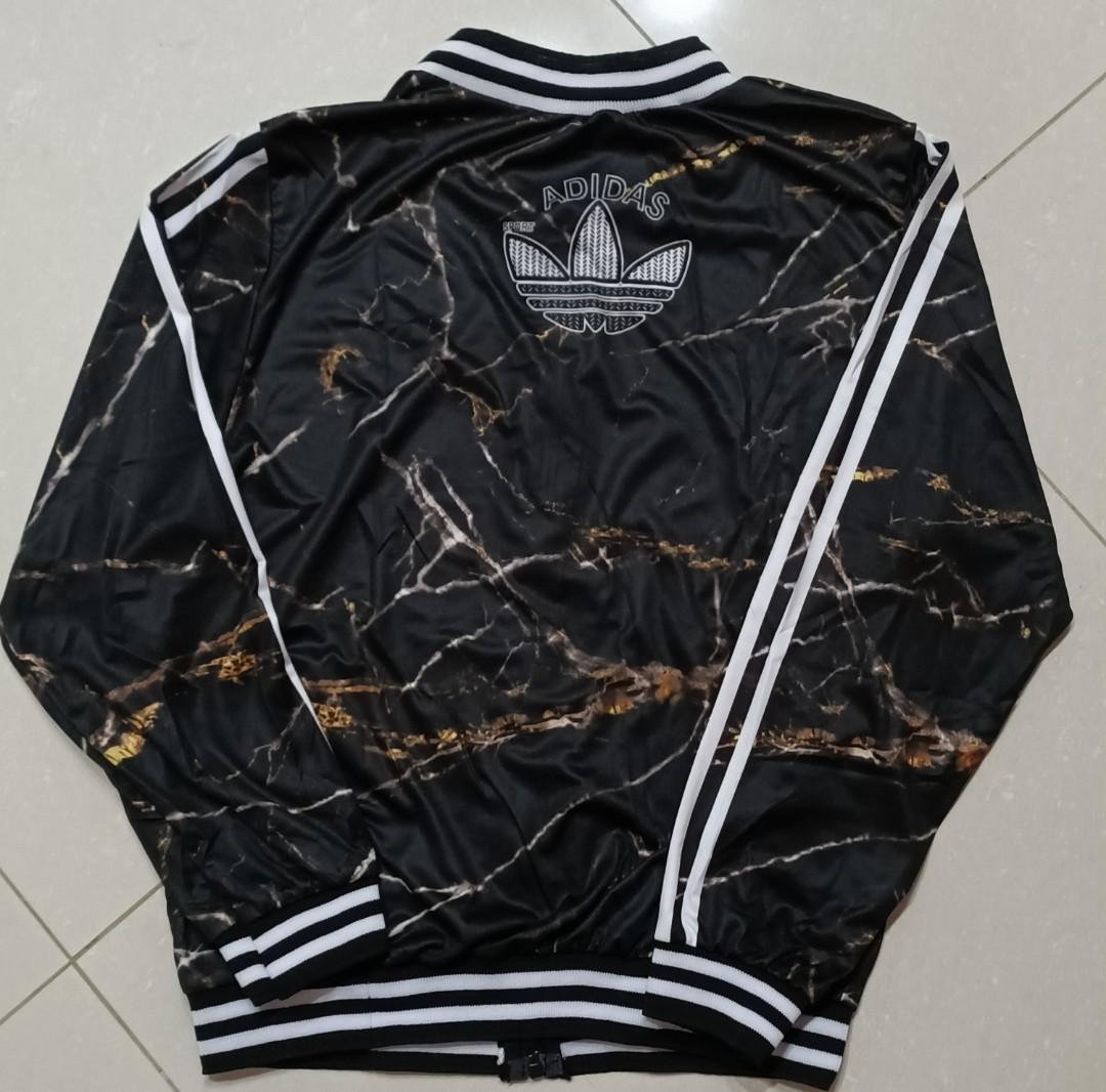 adidas black yellow jacket