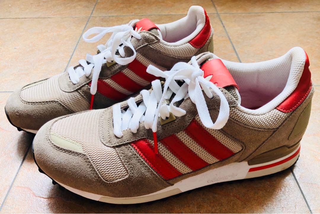 Adidas zx700 hot sale poppy red