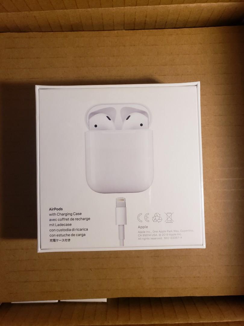 AirPods 2 SEALED ORIGINAL with charging case (Category: Portable Audio Accessories) located in Quezon City. Submitted by engr_enrico (Listing ID 1004523464, Image 2). Description: RUSH SALE‼️ SEALED AND BRAND NEW AirPods 2 with Charging Case AirPods 2 plastic sealed, never opened, never activated with 1-year APPLE WARRANTY Meetup - QC Area Delivery within 1hour via GrabExpress/Lalamove within metro manila including Rizal & Cavite LBC for province