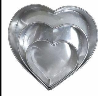 Restocked: Aluminum Heart Shaped Pan