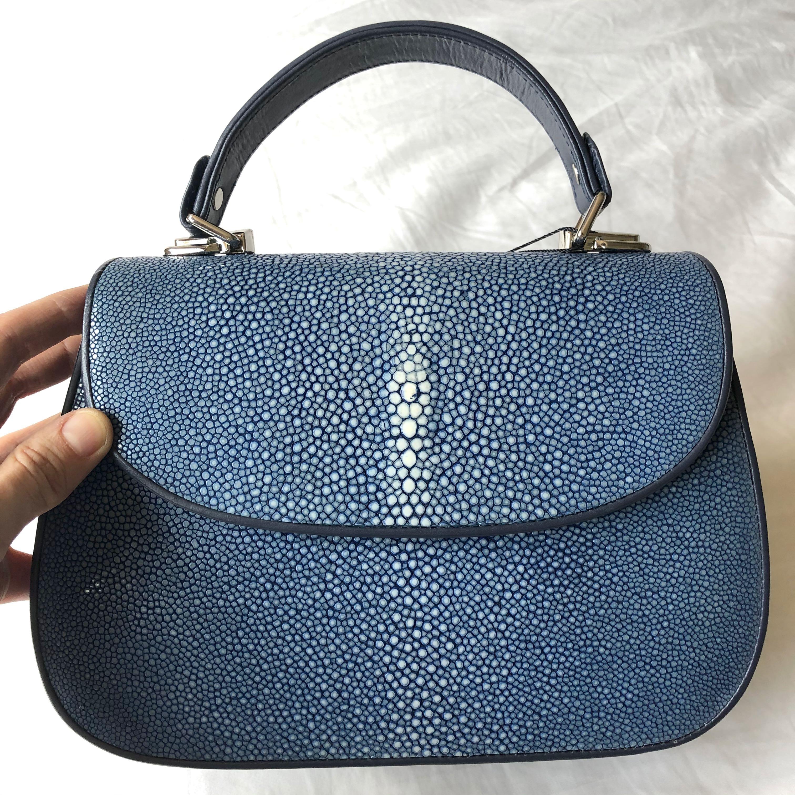 Stingray leather outlet purse