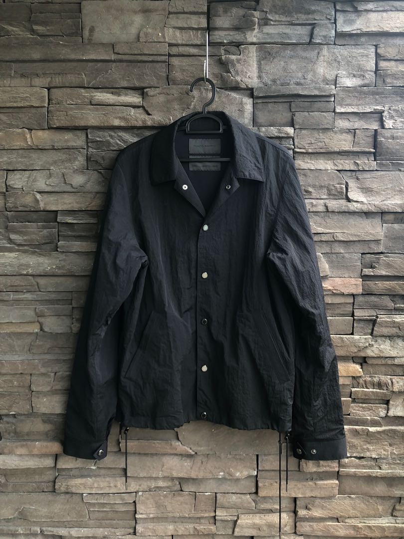 AW19 Fumito Ganryu Nylon Coach Jacket, Men's Fashion, Coats, Jackets and  Outerwear on Carousell