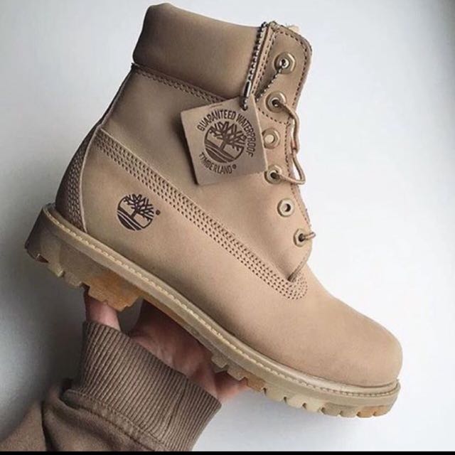 Beige Timberland Camo Boots Women s Fashion Footwear Boots on