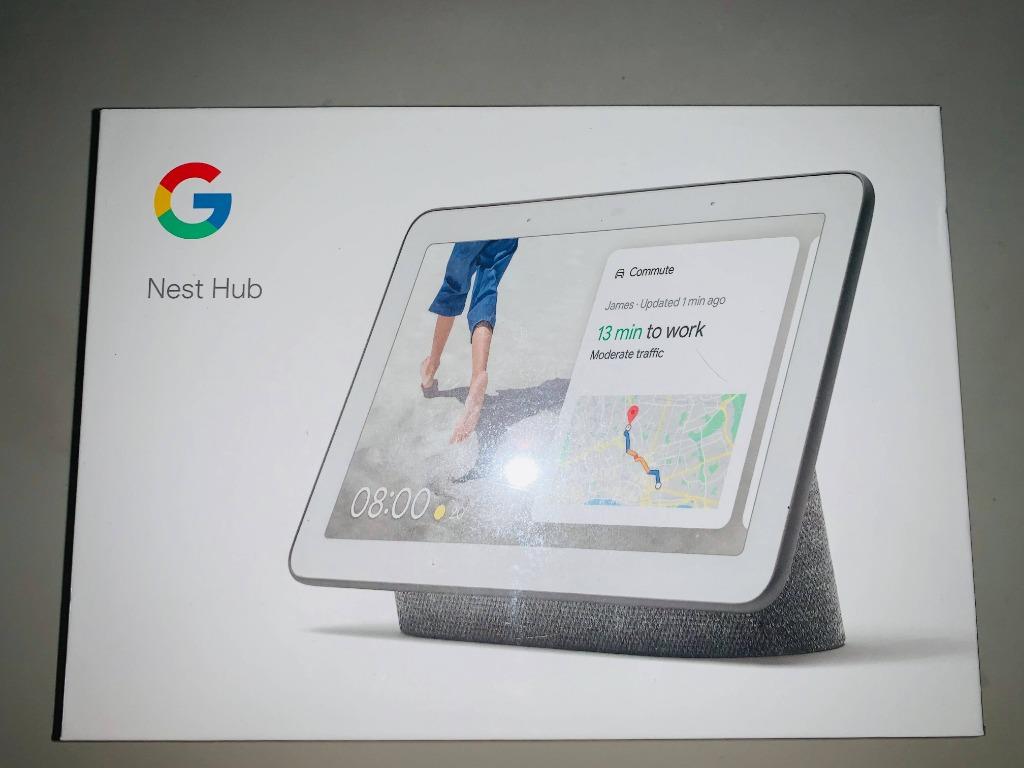 google nest hub charcoal