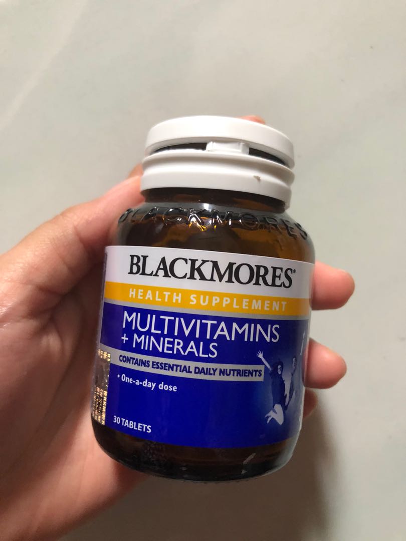 BLACKMORES MULTIVITAMINS + MINERALS, Health & Nutrition, Health