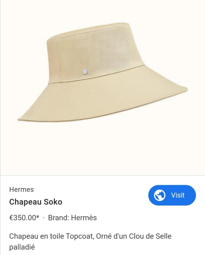 BNEW Authentic Hermes Chapeau Soko 
