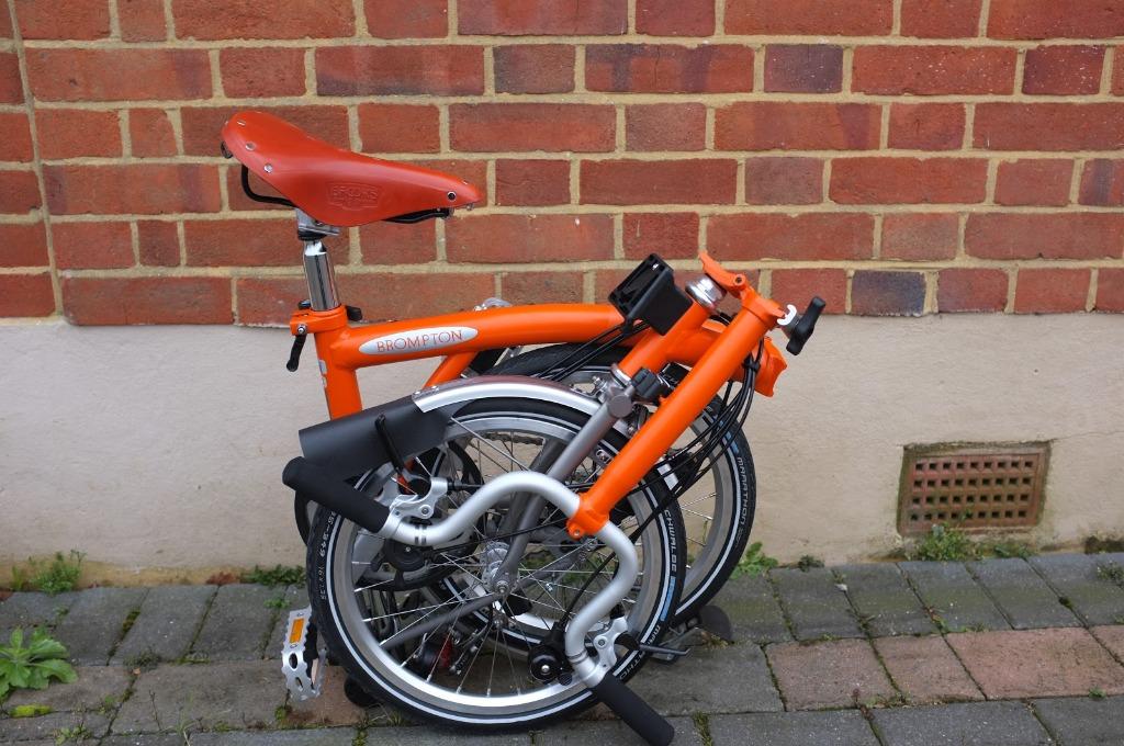 Brand new Brompton M6L Orange Titanium for sale. COD Sports Equipment Bicycles Parts Bicycles on Carousell