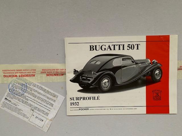 Sold Price: BUGATTI TYPE 50T Maquette à l'échelle 1/8ème par Pocher