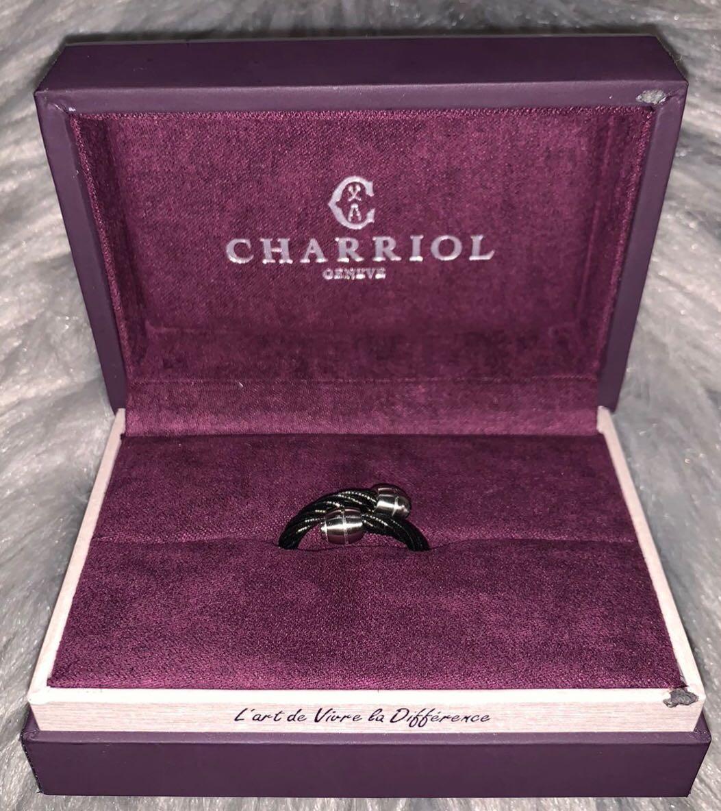 Charriol Black Celtic Ring Size L Unisex