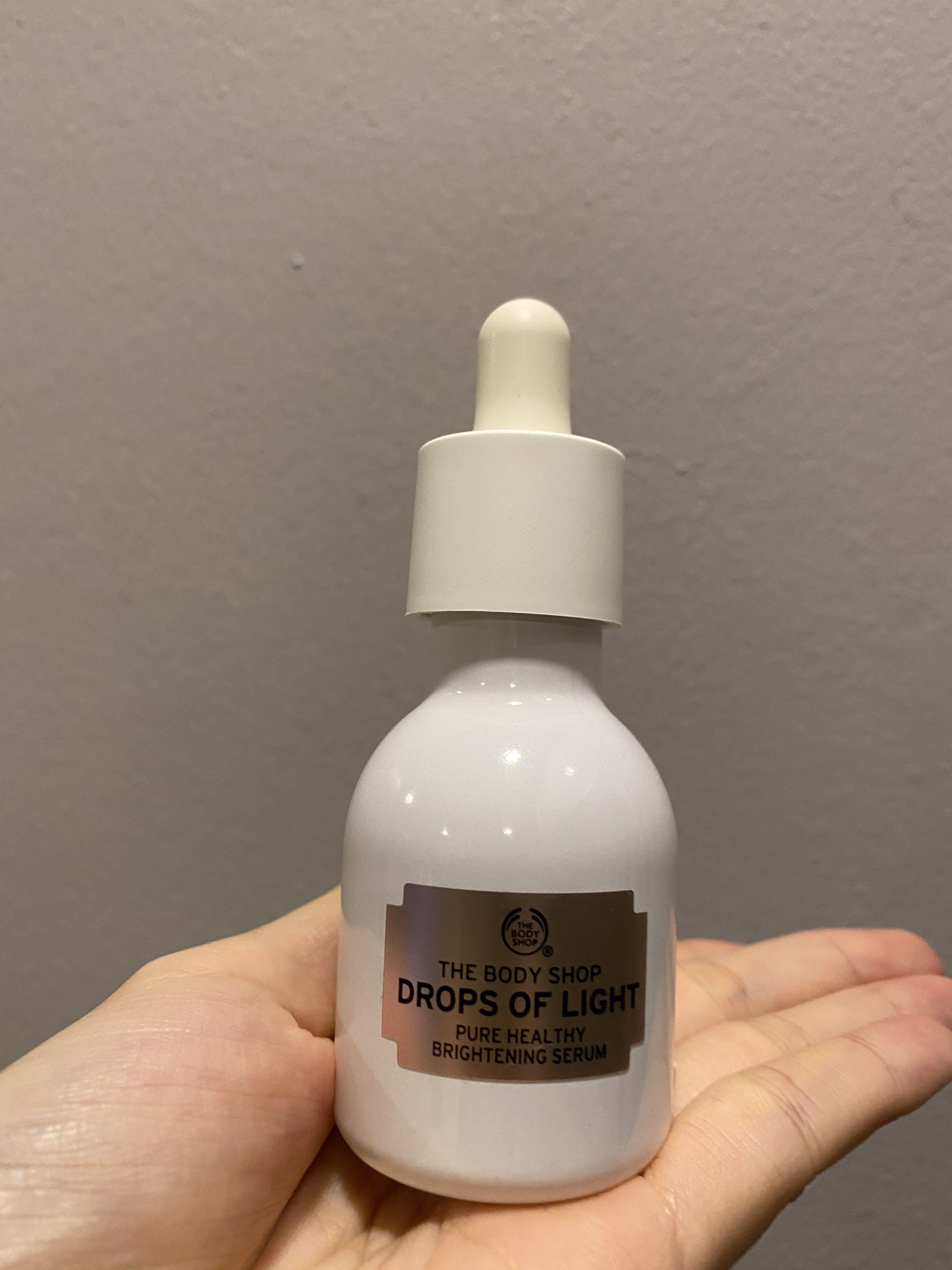 the body shop brightening essence serum