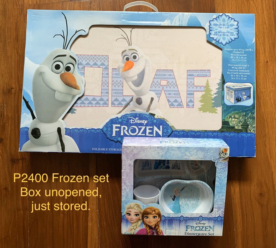 Frozen Storage Box, Hobbies & Toys, Toys & Games on Carousell