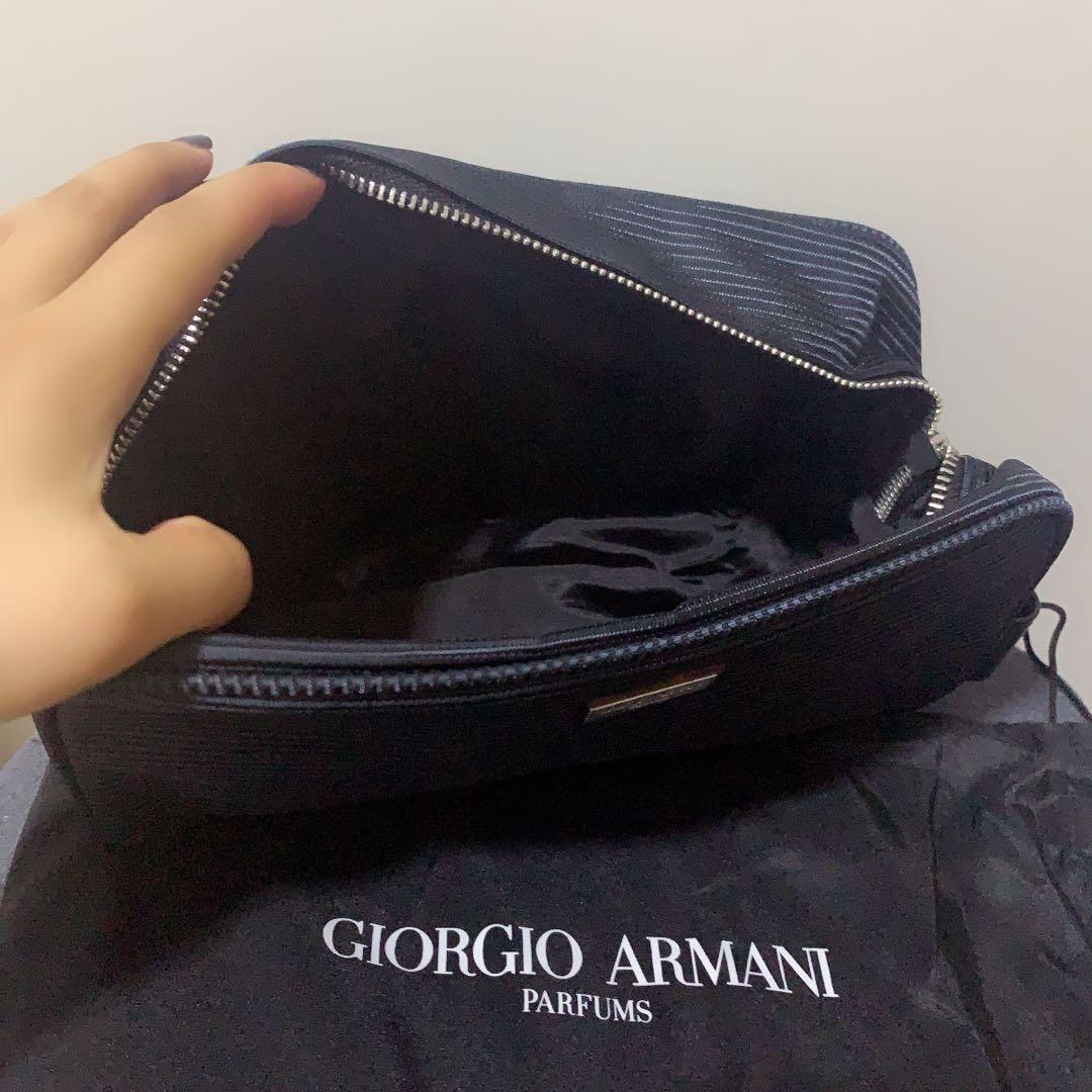 Giorgio armani sales wash bag