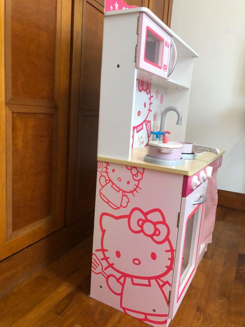 Hello kitty wooden kitchen sales