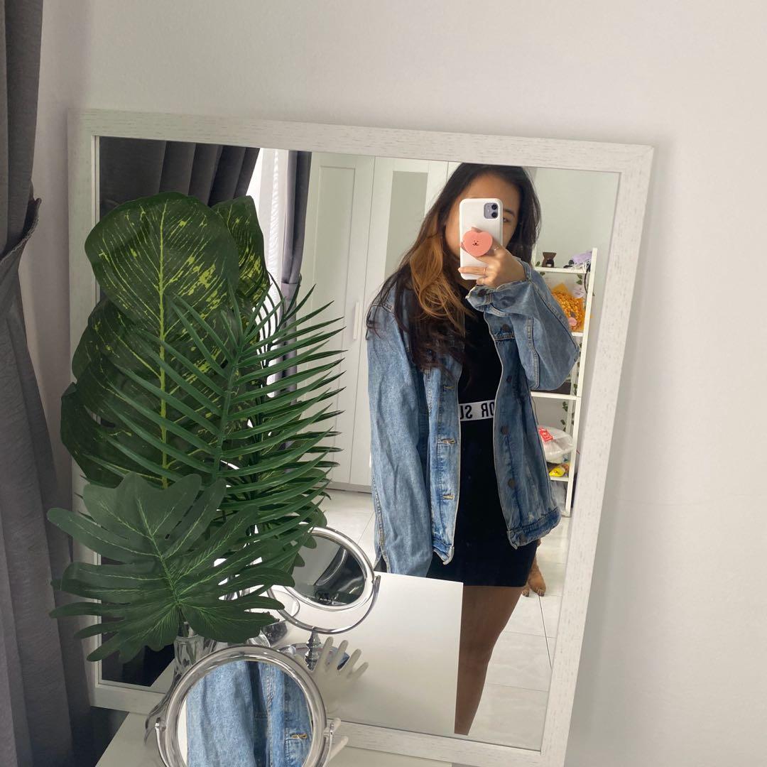 Nicki minaj jeans jacke hot sale h&m