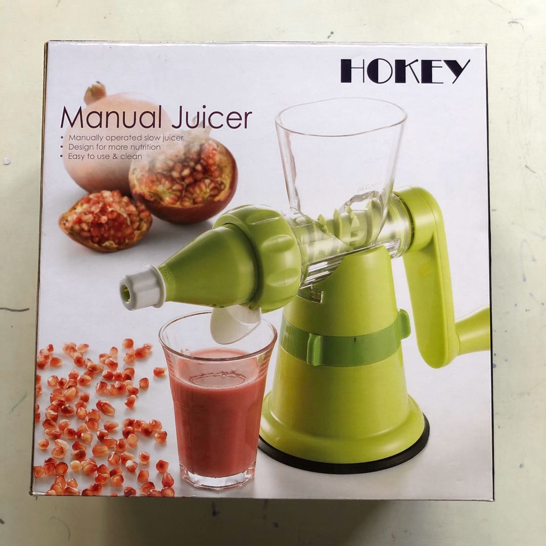 Manual slow juicer best sale