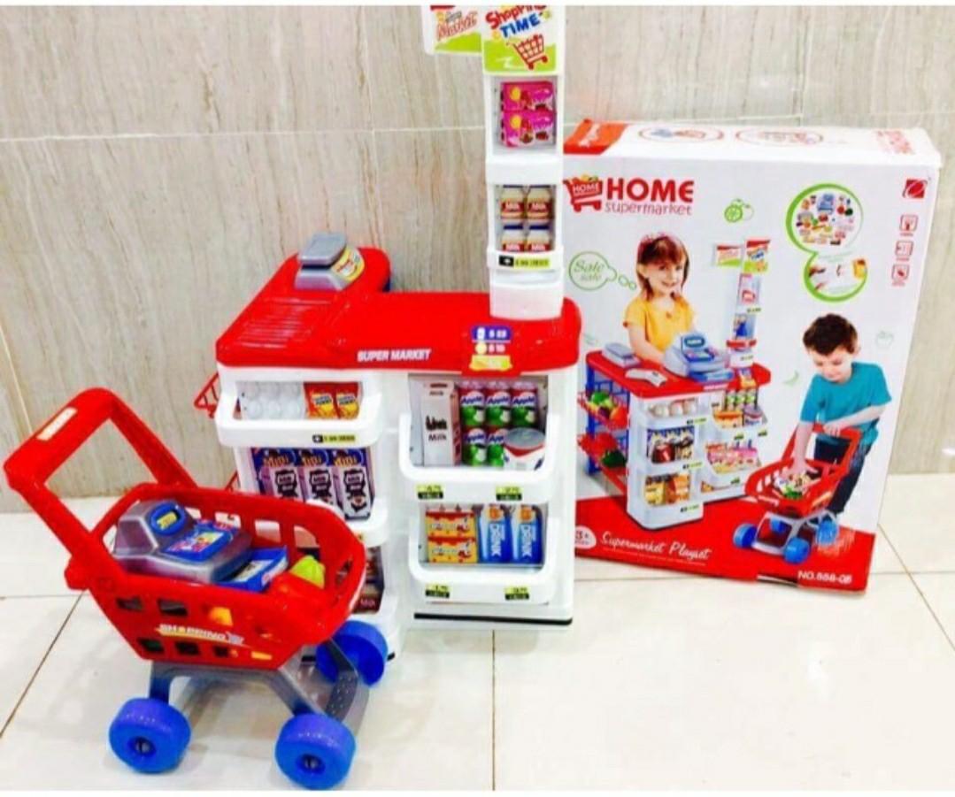Home top supermarket playset