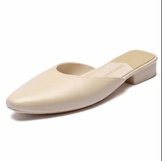 INSTOCK FREE SHIPPING Apricot Flat Heel Sandals