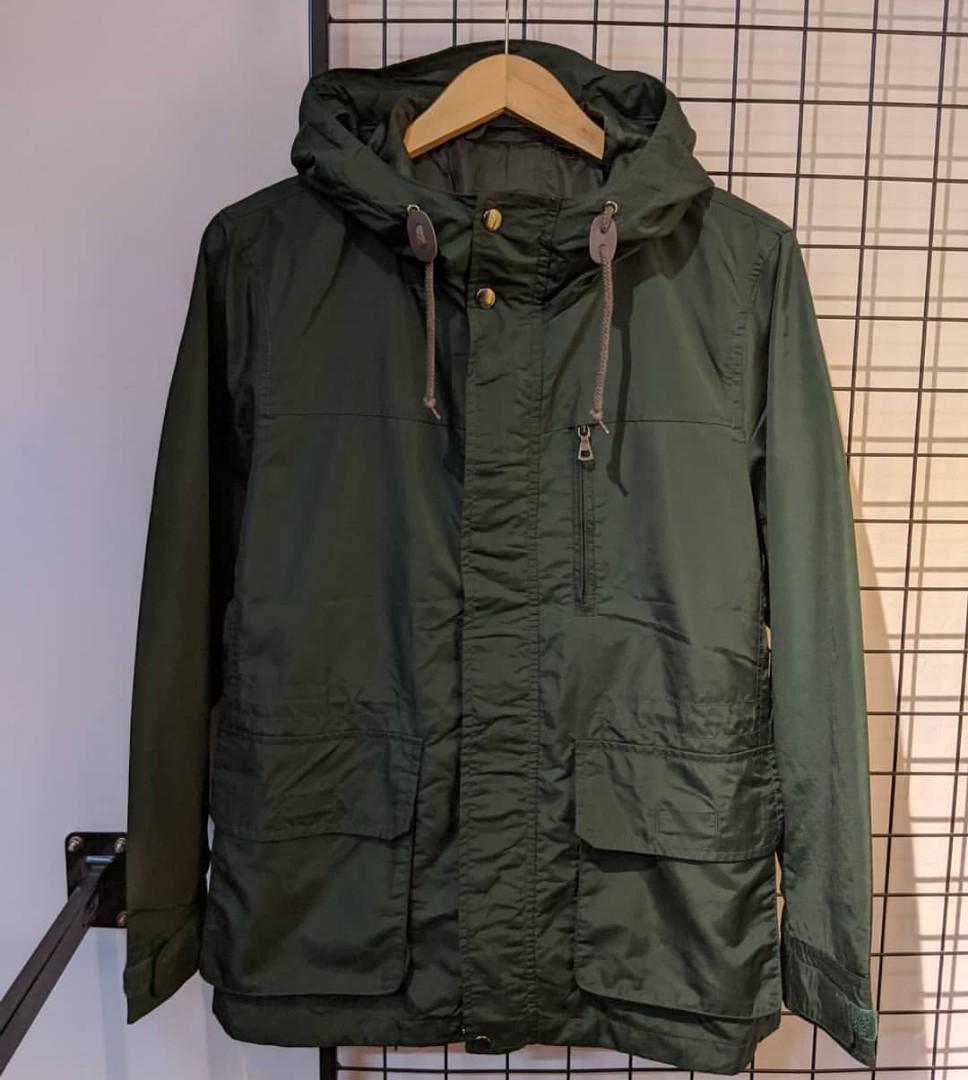 Jaket parka online pria uniqlo