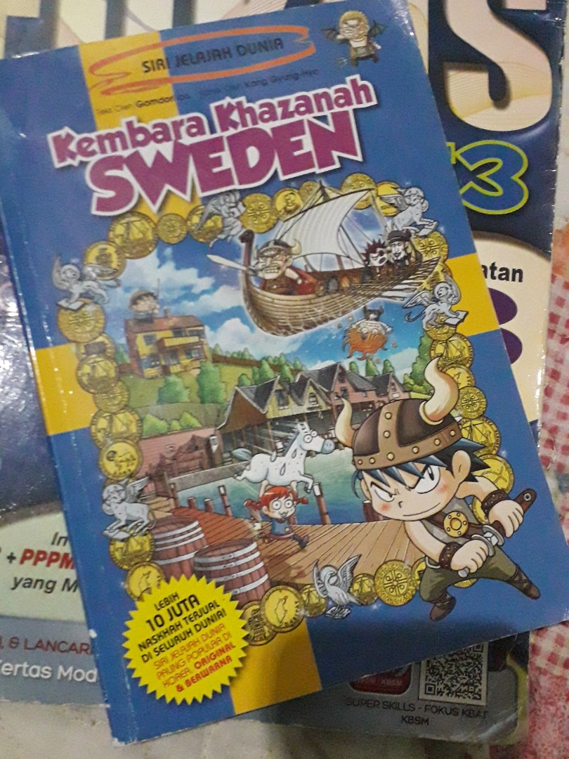 Komik Kembara Khazanah Sweden Books Stationery Comics Manga On Carousell