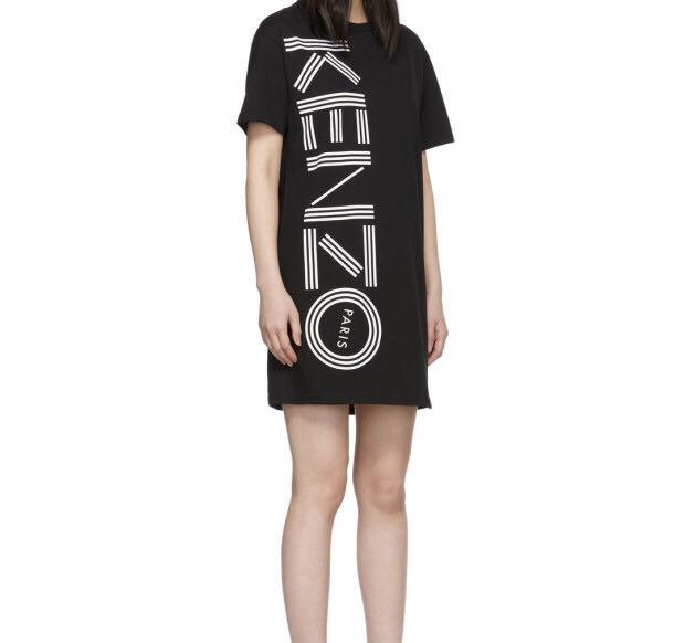 kenzo t shirt dress womens