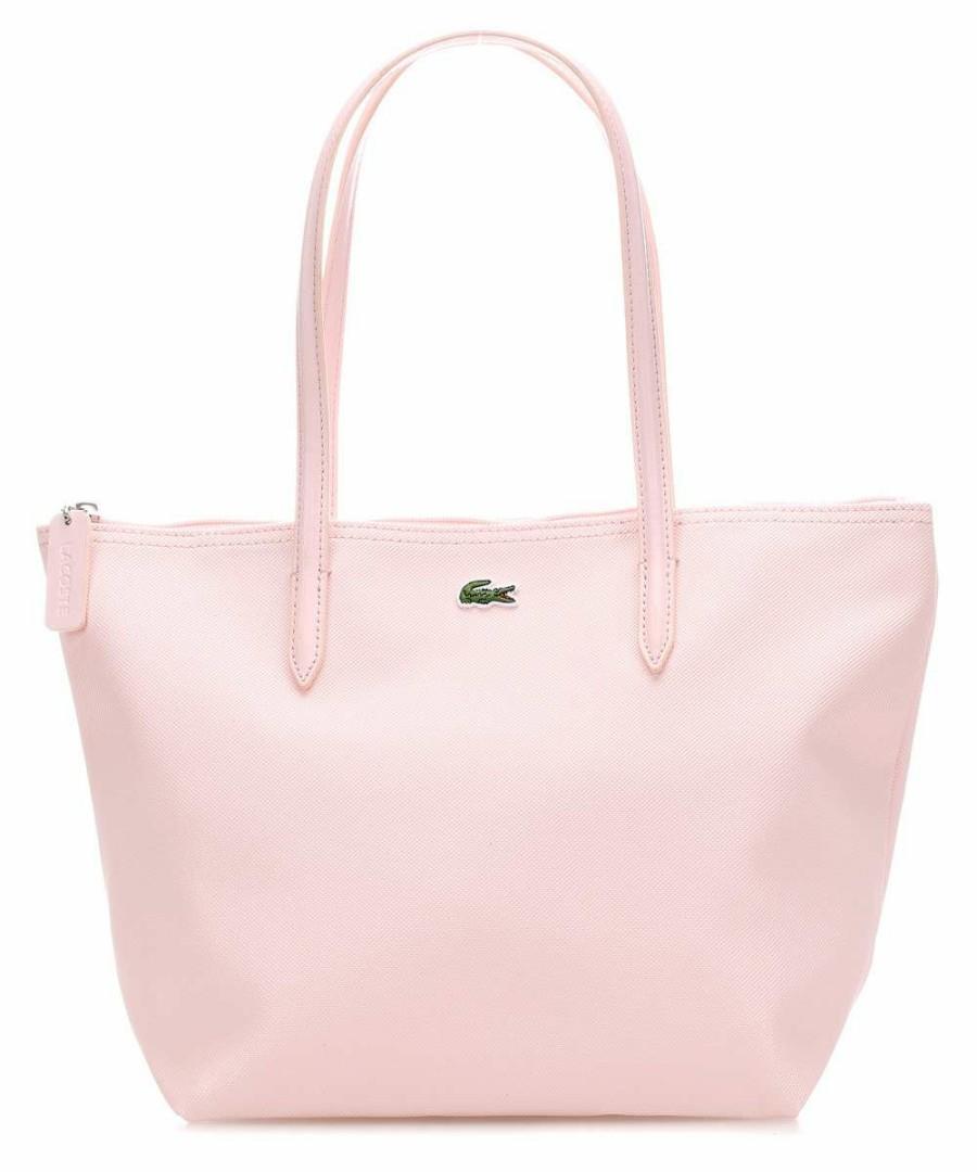 lacoste concept zip tote bag