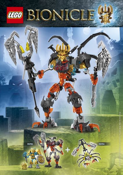 LEGO Bionicle 70794 and 70795 no box Hobbies Toys Toys Games