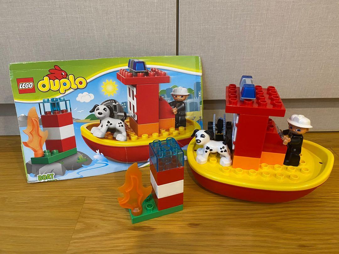 LEGO Duplo Fire Boat 10591 Hobbies Toys Toys Games on Carousell