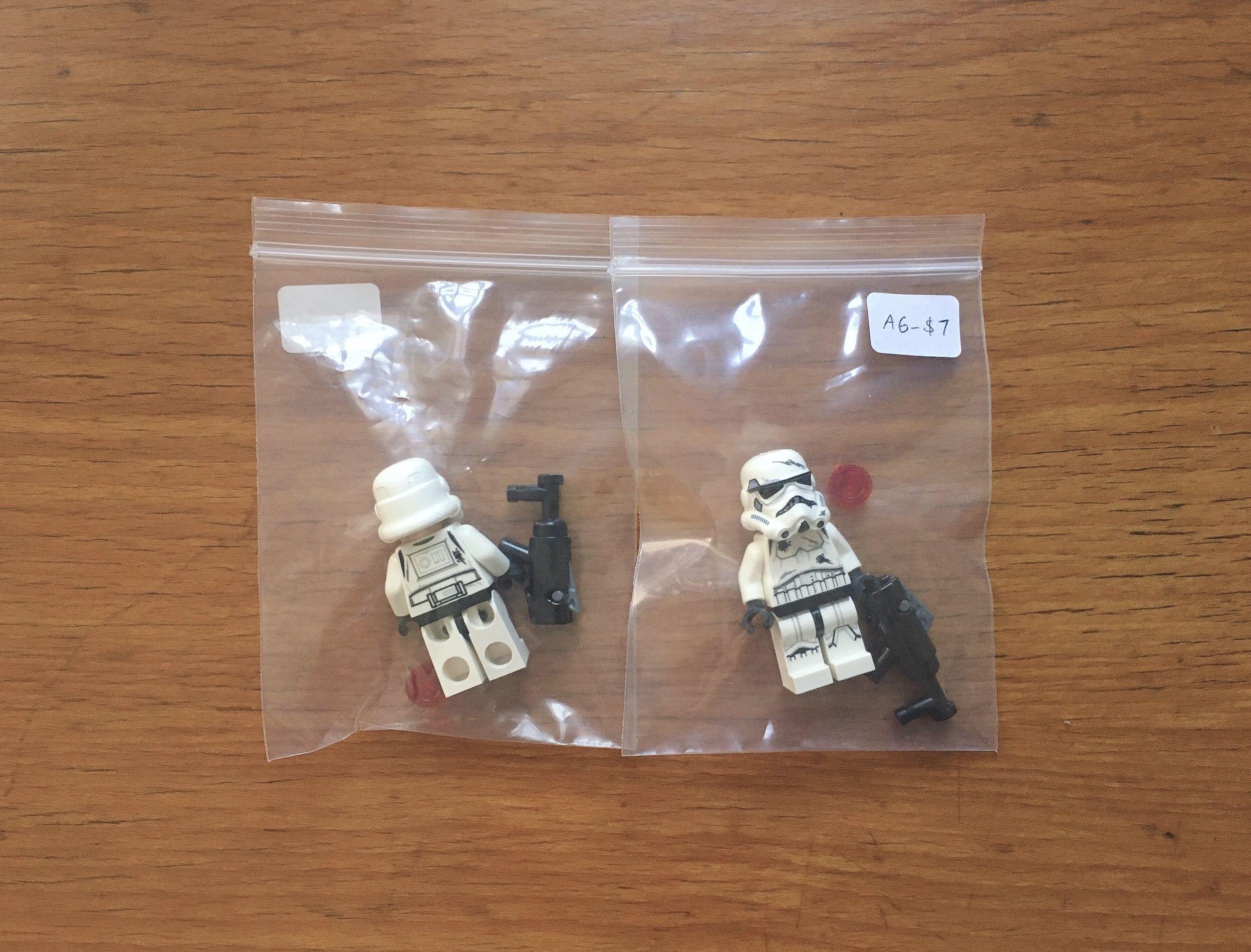 minifigures only from LEGO STAR WARS 75134 Trooper Officer Jetpack Shock 
