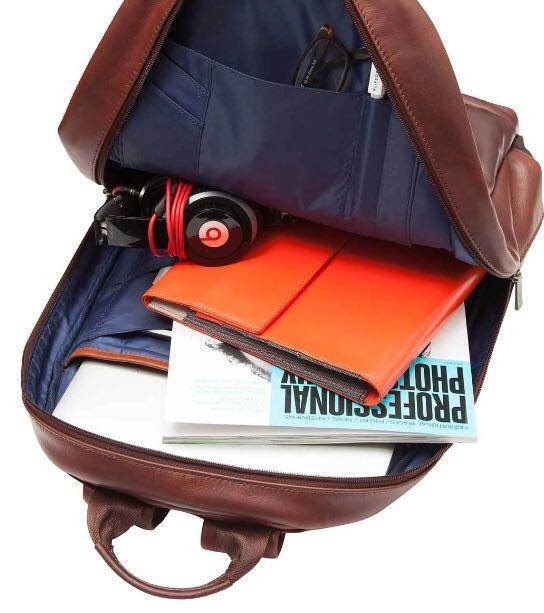 Knomo albion leather backpack best sale