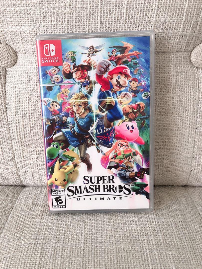 super smash bros used switch