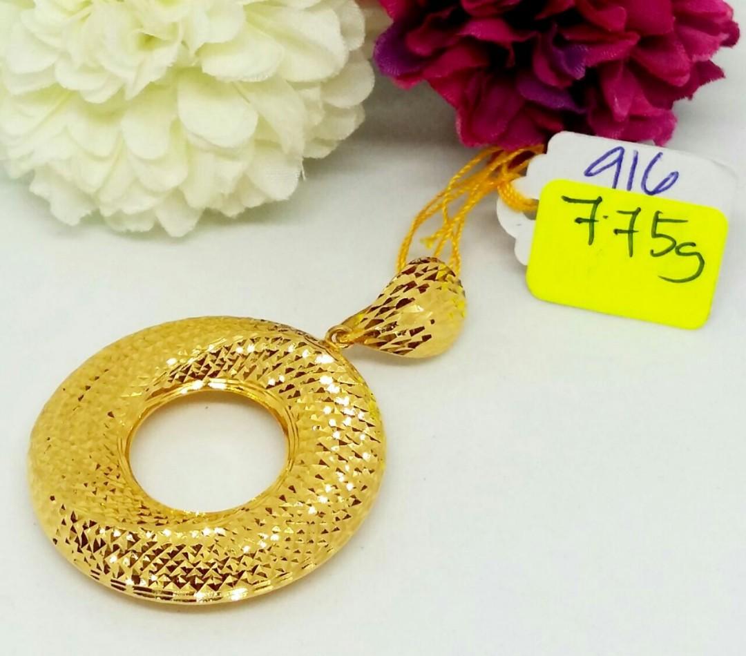 Loket Emas 916 Women S Fashion Jewellery On Carousell