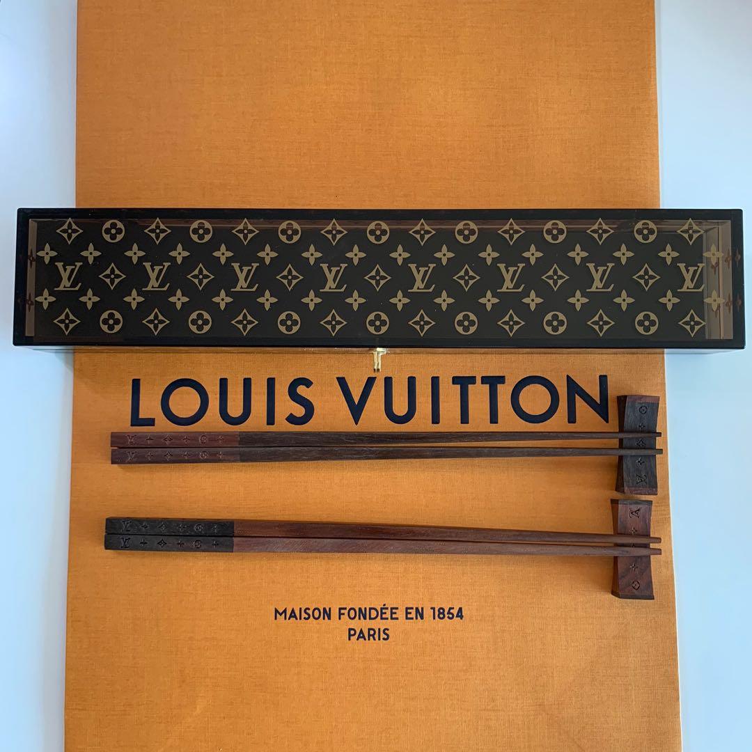 Louis Vuitton Louis Vuitton VIP Monogram Rosewood Chopsticks Set +