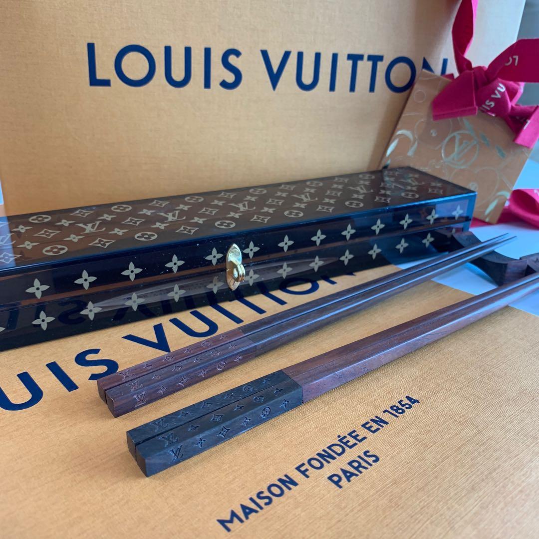 Louis Vuitton - Chopstick set - Rosewood