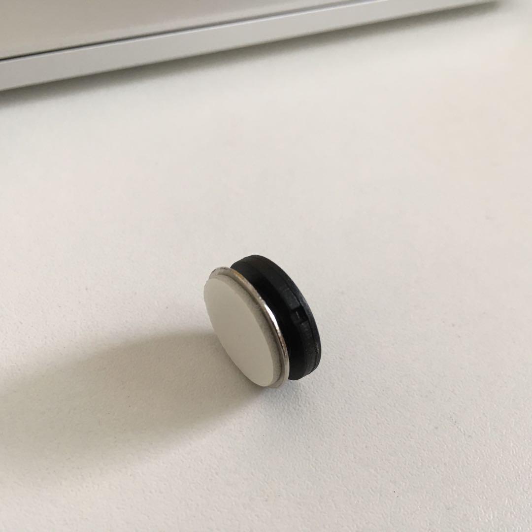 Magnetic brooch/ pin backing with adhesive, Furniture & Home Living