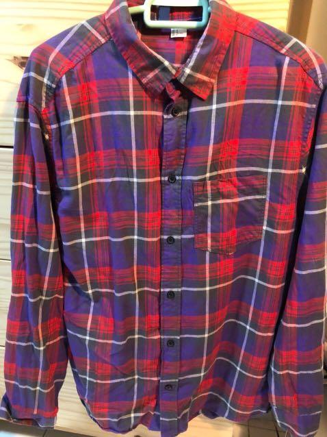 Red and purple flannel Clearance