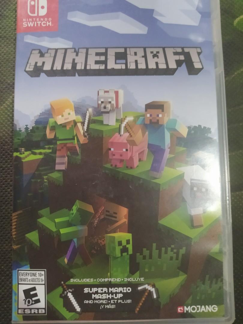 minecraft nintendo switch cartridge