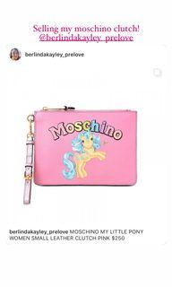 Moschino Little Pony clutch