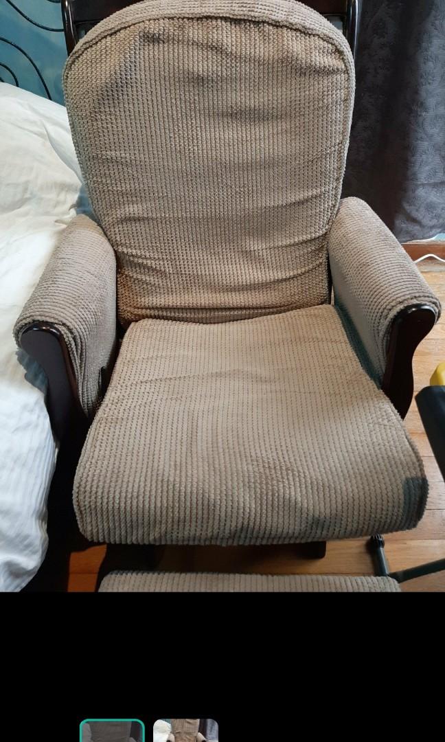 Mothercare glider rocking chair, Babies & Kids, Baby Nursery & Kids Furniture, Kids' Tables